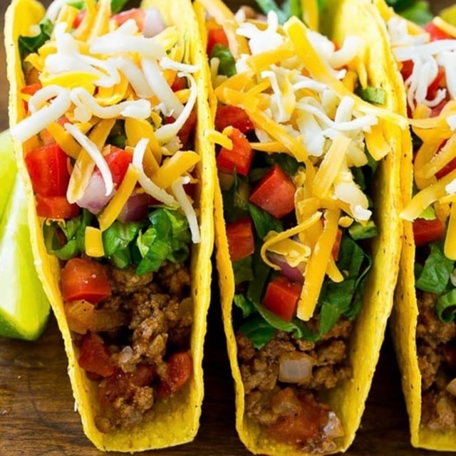 By Dozen Crispy Tacos.