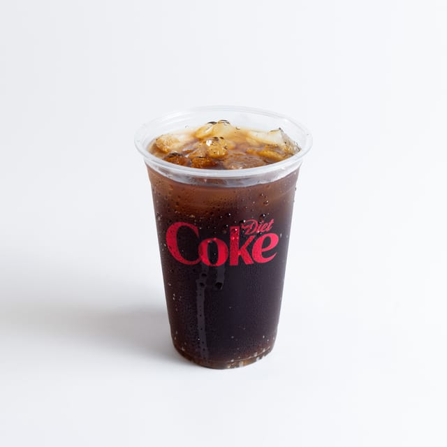 Diet cola can.