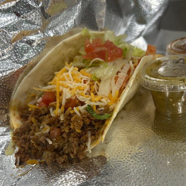 Single Taco Güero.