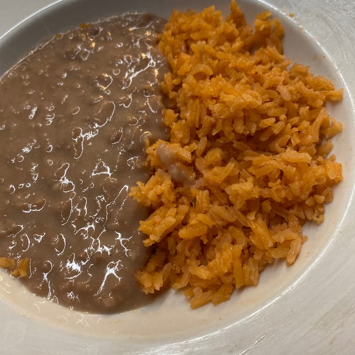 Rice and Beans.