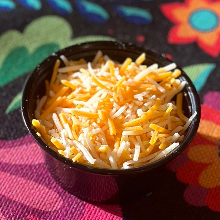 Shredded Cheese.